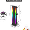 Tiardey Graphics Card ARGB GPU Support Mount 5V ARGB Lighting