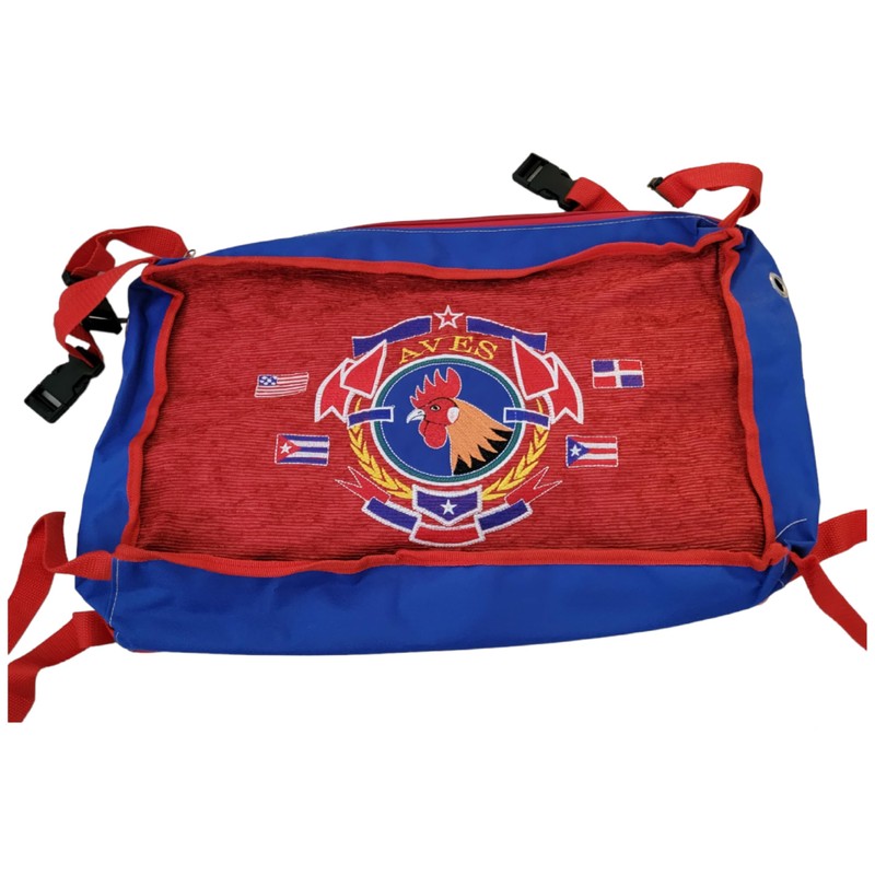 TRANSPORTE MALETA CARGADOR GALPONERAS para GALLOS(Triple) ALUMINIO Rooster Carrier CAGE…