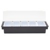 Stockroom Plus Ice Cooled Condiment Serving Tray, Deck Bar Garnish
