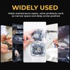 Mrisata Push Pull Ratchet Screwdriver Adjustment Spiral Ratchet Screwdriver with