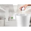 MAKREL 6 Litre Round Plastic Rubbish Bin for Bedrooms, Bathrooms,
