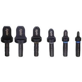 SPIN F6000 6-Piece Drill Bit Flaring Set 1/4, 3/8, 1/2, 5/8, 3/4, 7/8-Inch