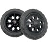 Shopping Trolley Wheels x 2 for 2 Wheel Granny Basket