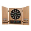 Take Aim Electronic Dart Machine Dart Board Cabinet Set For