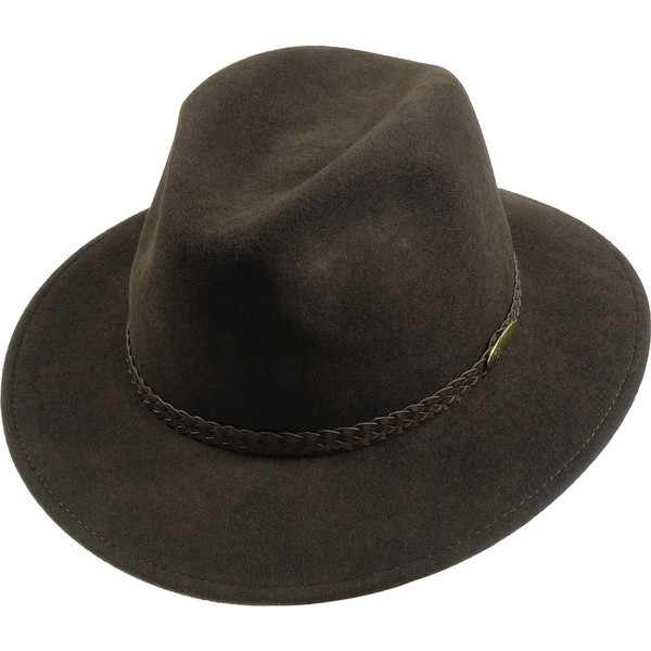 Harrys-Collection Rolling Hat in 3 Colours - brown, size: 60