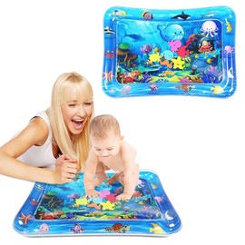 Inflatable Play Mats, Water Mat Baby, Baby Toys 3 6 9 Months Baby Water Mat, Water Mat Baby Toy, Baby Inflatable Play Mats, for Baby Sensory Development Training