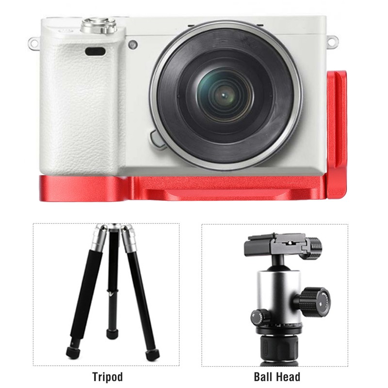 L shape Quick Release Plate Handle for Sony A6000 ILCE-6000