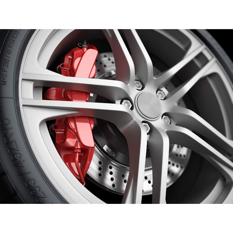 SDV Chemie Brake Caliper Paint Red 1x 400 ml Heat