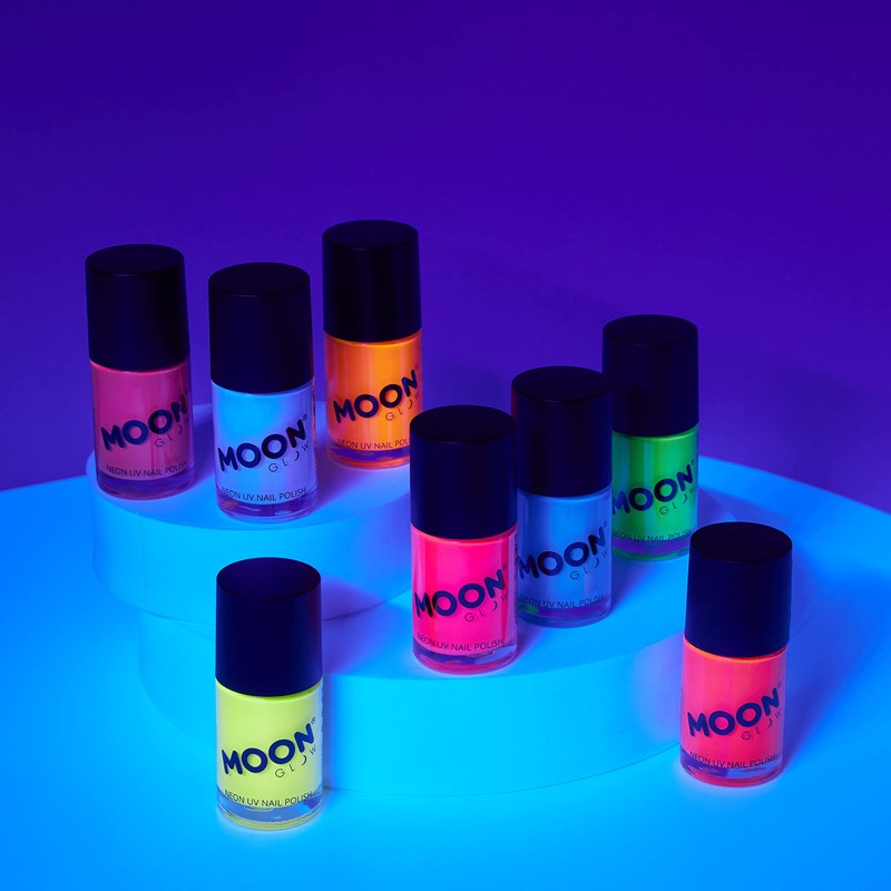 Moon Glow Nail Polish UV Active Pink 15 ml One