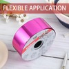Shiny Waterproof Ribbon,Curling Ribbon for Gifts Package Wrapping,Crafting. (Rose Red,