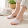 Silicone Toe Separator Forefoot Pad for Daily Comfort – Five-Hole