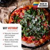 Victoria 10-Inch Cast Iron Comal Pizza Pan with 2 Side