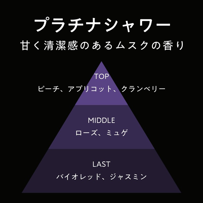 晴香堂(HARUKADO) カーオール 車用 芳香剤 ペシェボーテ プラチナシャワー 125ml 1498