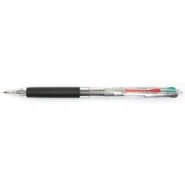 Pilot Feed 4/2073000 4-Colour Ballpoint Pen Transparent Medium