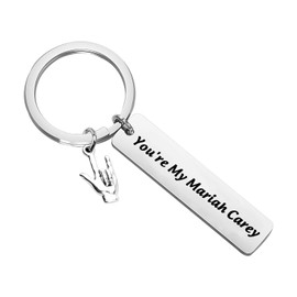 CENWA Valentines Day Gift I Love You Charm Keychain You're My Keychain (my K)