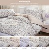 SAPHREAS Botanical Green Leaves Duvet Cover Set Twin Size 2pcs