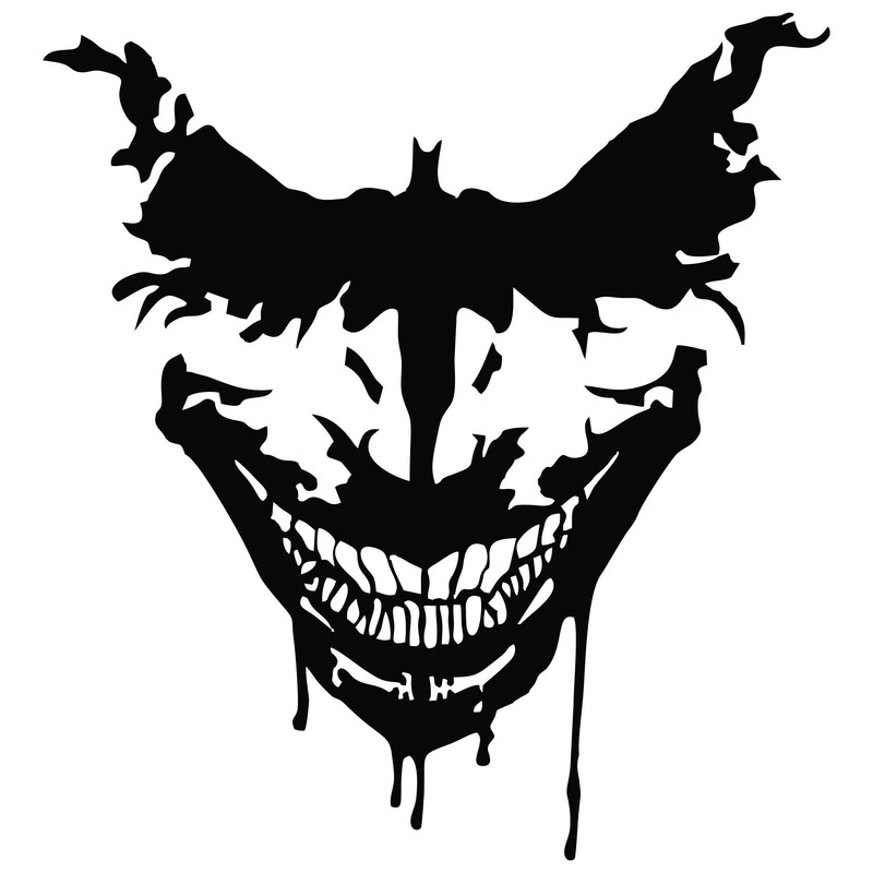 Finest Folia Joker Sticker Decorative Film Car Sticker K077 (Glossy