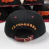 Undisclosed Black/Red strap back hat