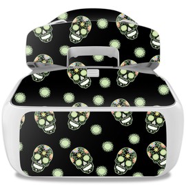 MightySkins Skin Compatible with DJI Goggles – Glow Stars | Protective, Durable, and Unique Vinyl Decal wrap Cover | Easy to Apply, Remove, and Change Styles | Made in The USA