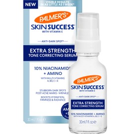 Palmer's Skin Success Extra Strength Tone Correcting Face Serum, 1.0 Fl Oz, Dark Spot Corrector for Discoloration, Age Spots and Post-Acne Marks