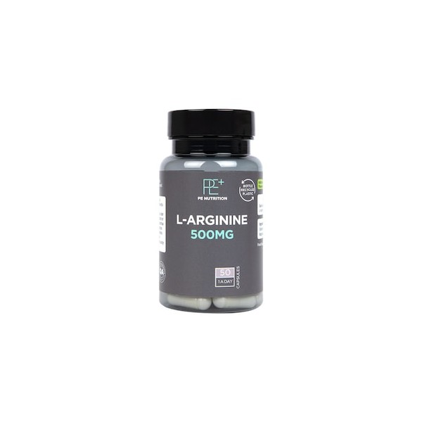 PE Nutrition L-Arginine 50 Capsules 500mg