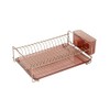 Sauvic Dish Drainer Plano copper