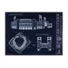 Busch Stadium Blueprint Print