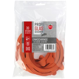 Weck Pack of 30 rubber rings 94 x 108 mm diameter 100 mm (rubber sealing rings, preserving jars) 76135