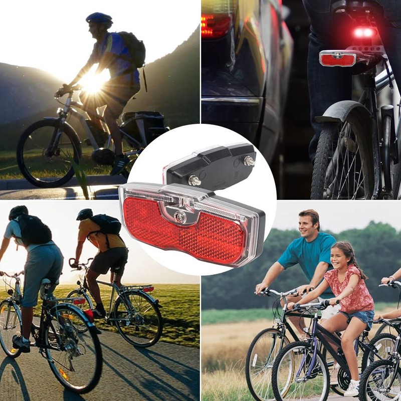 Bike Tail Light, Bicycle Rear Reflector Tail Light for Luggage