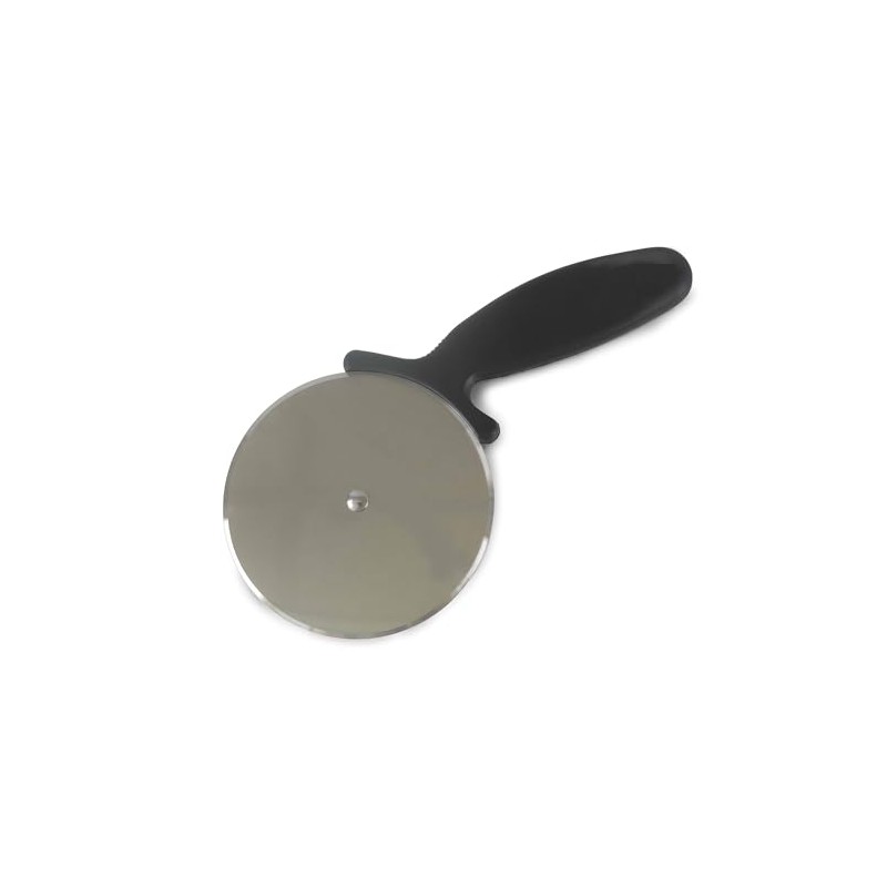Tredoni 7.7cm Stainless Steel Robust Pizza Slicer Wheel, Easy-Grip Handle