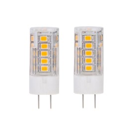 CBconcept 10-Pack, 120 Volt LED GY6.35, 330 Lumens, 3.5 Watt (35W Equal), Pure White 6000K