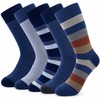 Men’s Dress Socks for Business & Daily Wear – 5-Pair