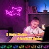 Elstey Shark Neon Sign, RGB Led Neon Lights with Remote