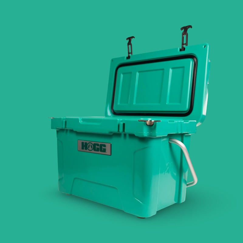 Hogg 20 qt Hard Cooler with Handle, Insulated Portable Cooler,