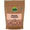 Organic Whole Almonds 500g by Hatton Hill Organic | Raw,
