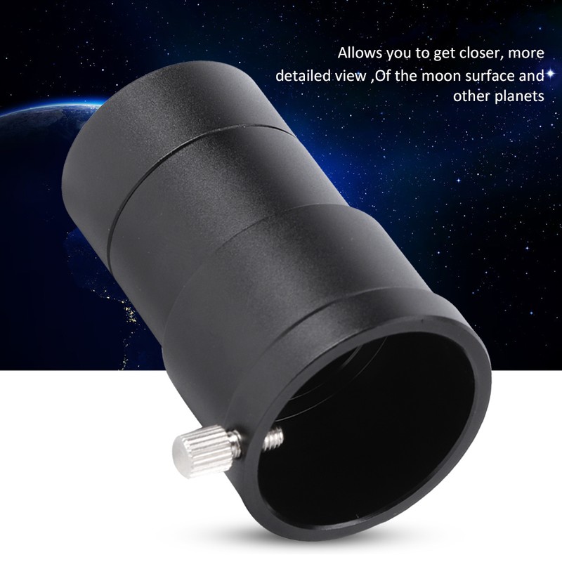 2X Magnification Eyepiece Comfortable Viewing for 1.25 Inch Reflecting Astronomical