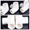 YUNYANZE 11 Pcs 3 Way Inner Diameter 20mm PVC Fittings