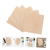jojofuny 10pcs Thin Basswood Sheets for Woodworking Pyrography and DIY