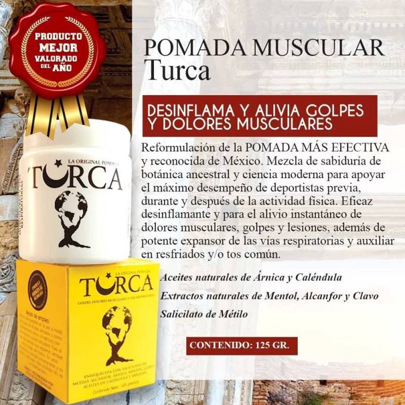 2 Pack De Pomada Turca Mentol