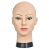 MMZ Bald Training Head Cosmetology Mannequin Head for Wigs Making