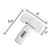Combination Refrigerator Lock Fridge Lock with Code for Baby Adhesive