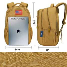 outdoor plus Camo Backpack,Military Boys Backpacks for School,40LArmy Bookbag with USB Charging Port Waterproof