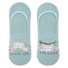 Karma Women's No Show, Sloth, One Size