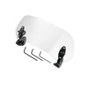HOPESPANNER 28.5cm Motorcycle Windshield Motorcycle Wind Deflector Clear Lens Adjustable