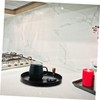 Ciieeo Round Cosmetics Tray Bathroom Countertop Tray Bathroom Vanity Tray