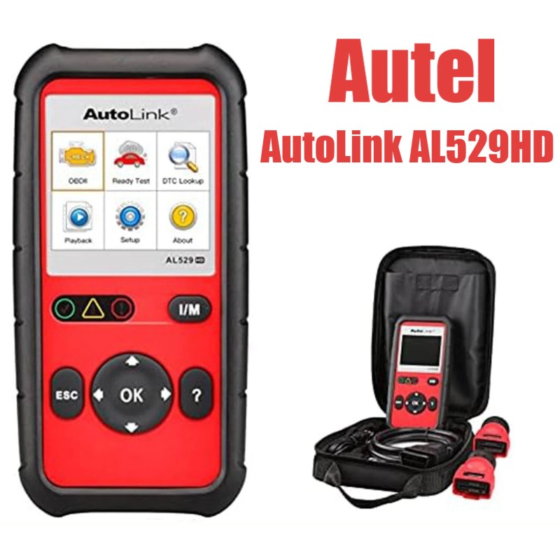 Autel AutoLink AL329 AL529HD OBD2 CAN OBDII Auto Car Code