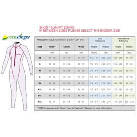 EcoStinger Sun Protective Stinger Swimsuit Dive Skin Chlorine Resistant UPF50+ Black Royal S