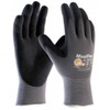 3 Pair MaxiFlex Ultimate nitrile foam palm coated work gloves,