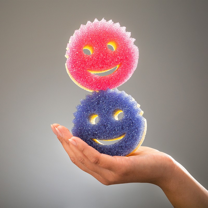 스크럽대디 마미 수세미 랜덤발송, 3개입, 1개 Scrub Daddy Mami Sponge