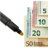 Fortoo Pack of 2 Counterfeit Euro Banknote Pen Pen for